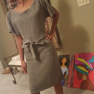 Grey Sweater Dress!